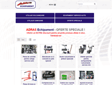 Tablet Screenshot of adras-echipamente.ro